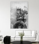 Gangster Cat Pepe Psyche by Pepe Psyche on GIANT ART - black digital drawing