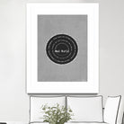 Mad World by Gary Jules Poster by Aline Ferreira on GIANT ART - gray typography