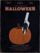 Halloween Movie Poster by Aline Ferreira on GIANT ART - black vector illustration