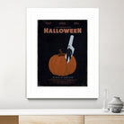 Halloween Movie Poster by Aline Ferreira on GIANT ART - black vector illustration