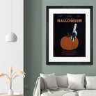 Halloween Movie Poster by Aline Ferreira on GIANT ART - black vector illustration