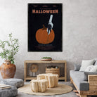 Halloween Movie Poster by Aline Ferreira on GIANT ART - black vector illustration