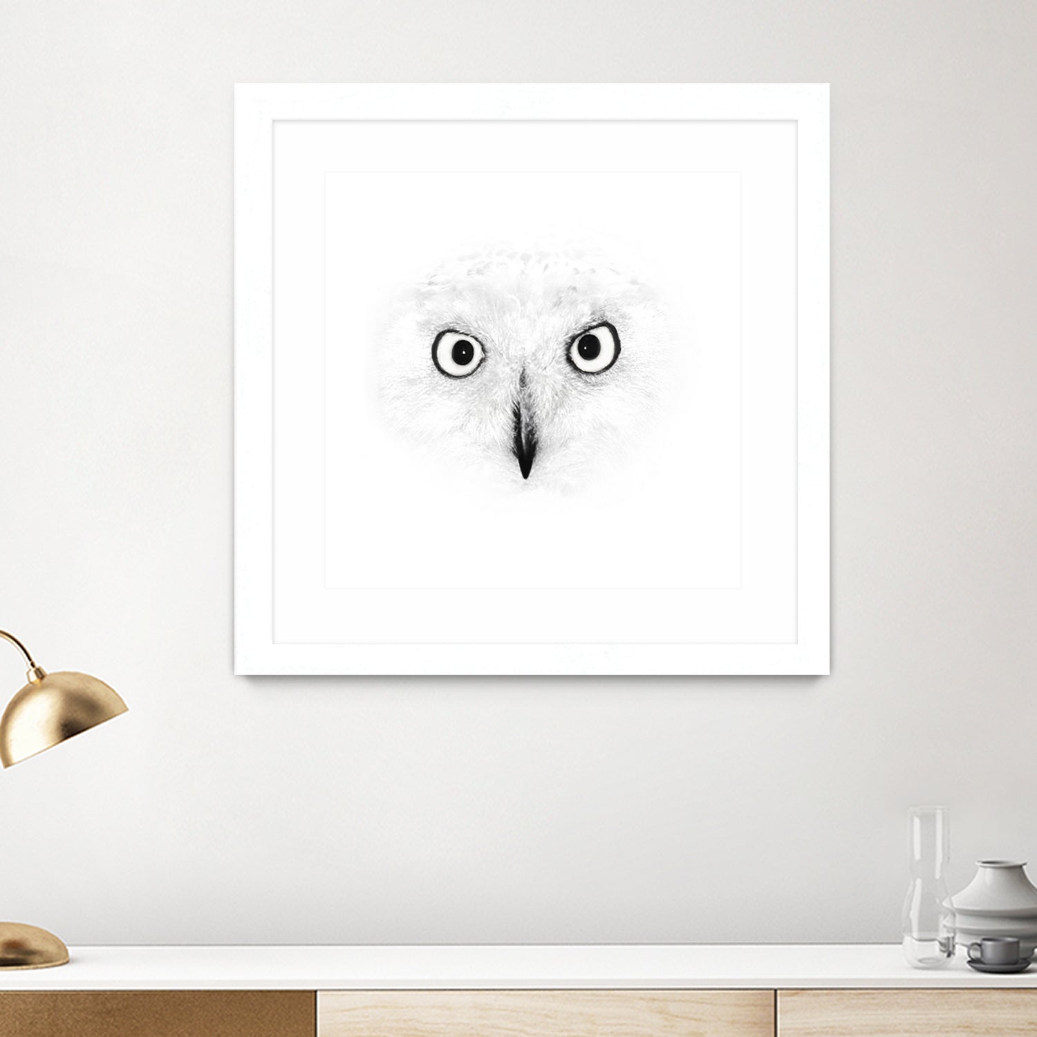 The Owl by Monica Cipriano on GIANT ART - white photo illustration