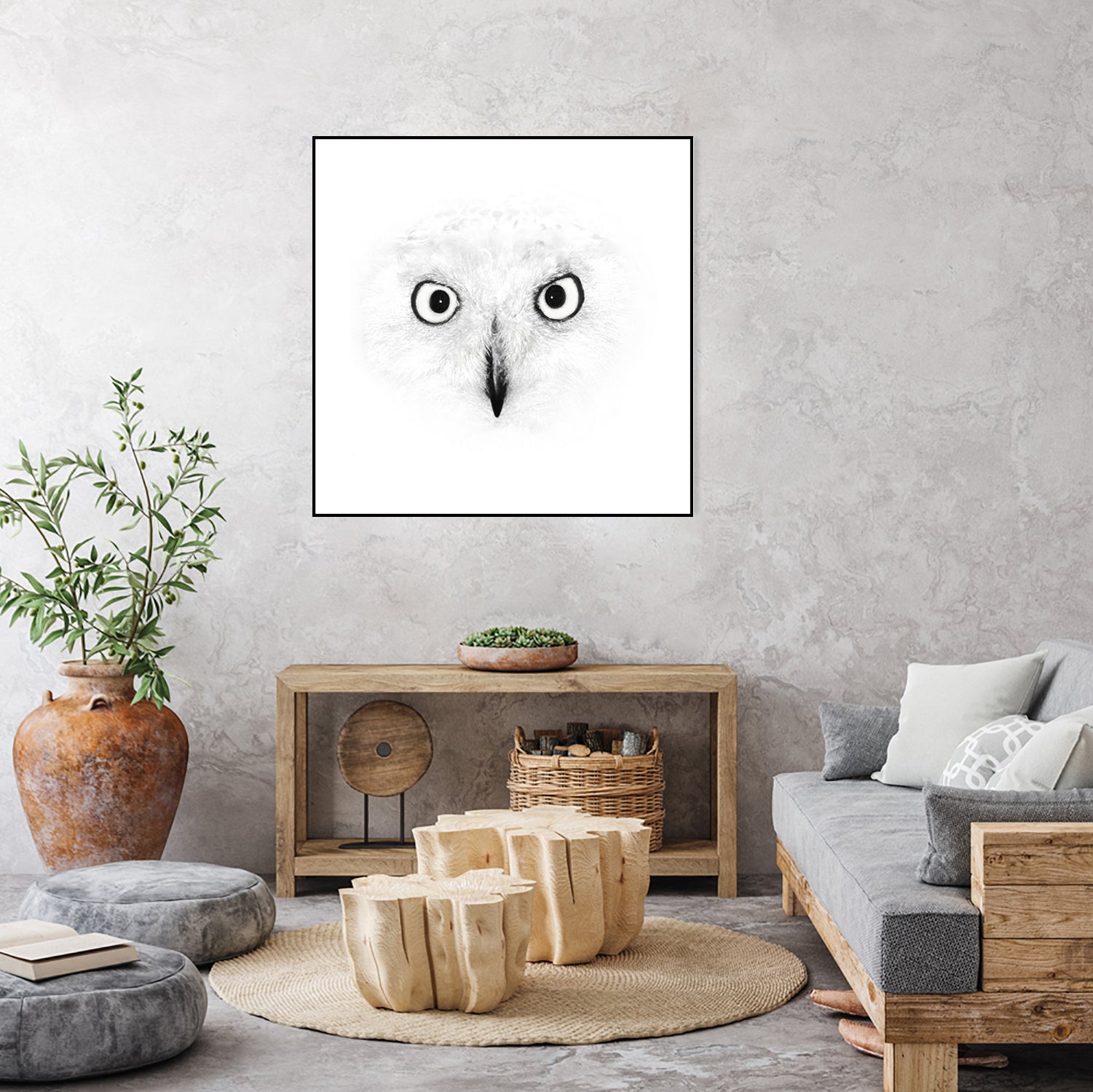 The Owl by Monica Cipriano on GIANT ART - white photo illustration