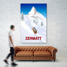 ZERMATT by Steve Ash on GIANT ART - white digital painting