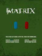 Matrix - minimal movie poster by HDMI 2K on GIANT ART - green typography