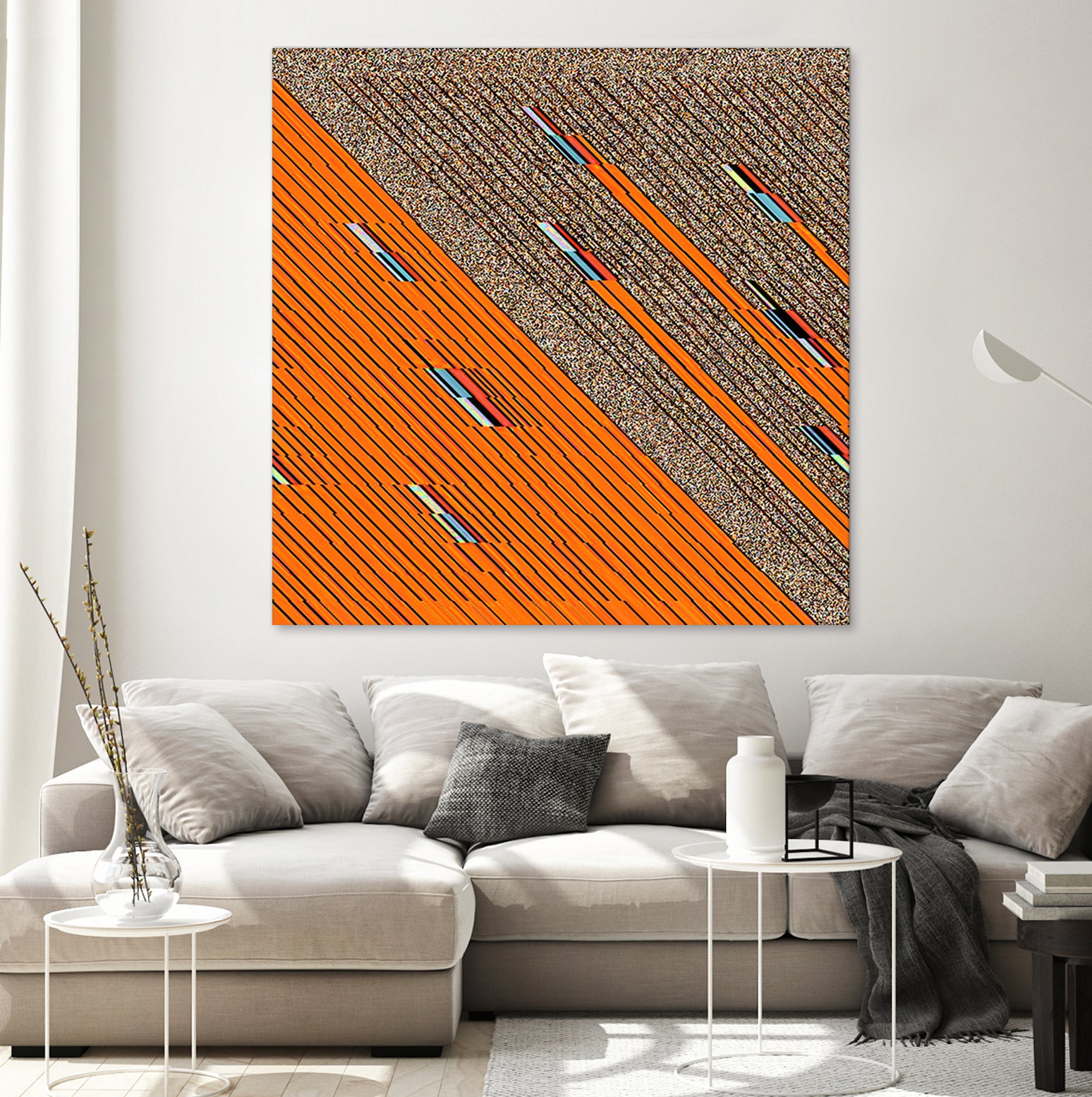 omamatia by vivi melignon on GIANT ART - orange digital painting