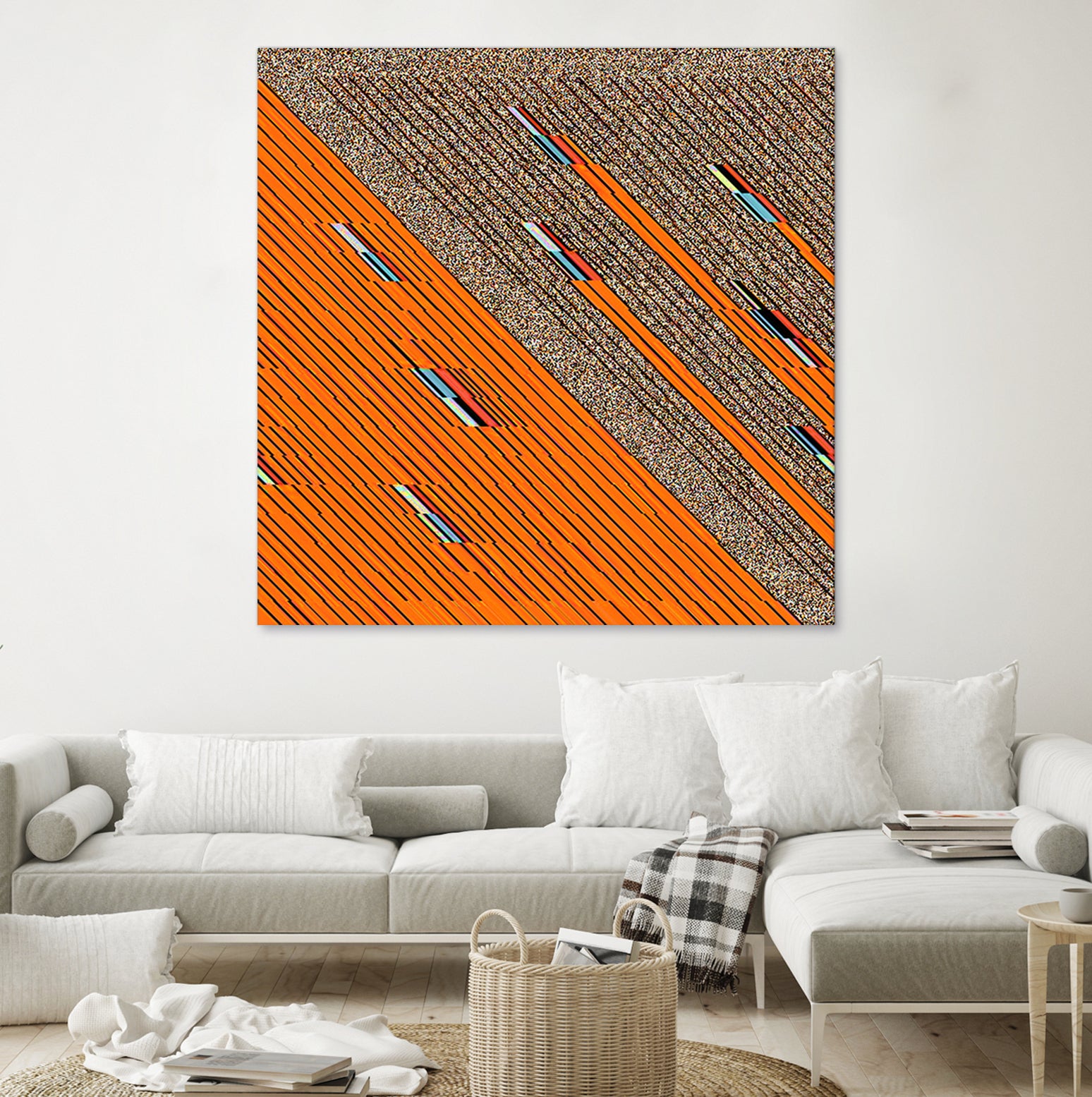 omamatia by vivi melignon on GIANT ART - orange digital painting