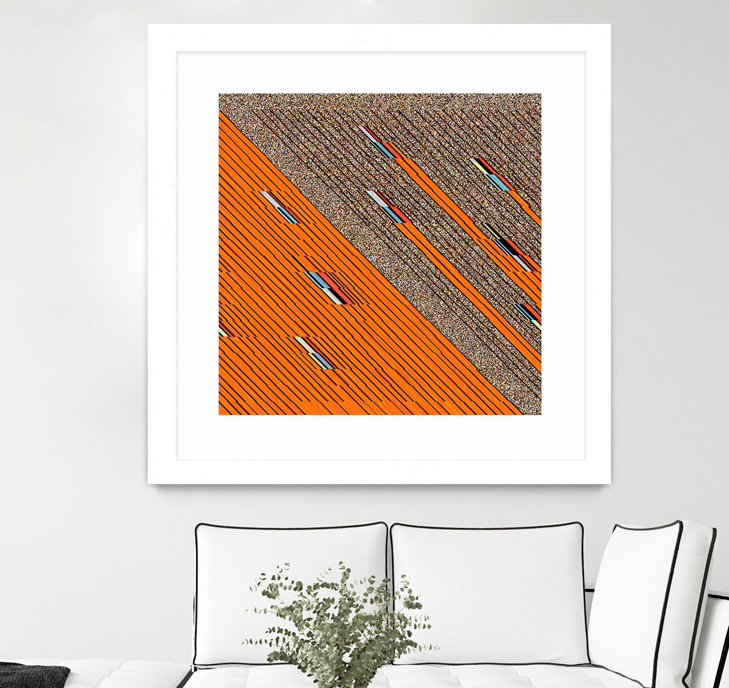 omamatia by vivi melignon on GIANT ART - orange digital painting