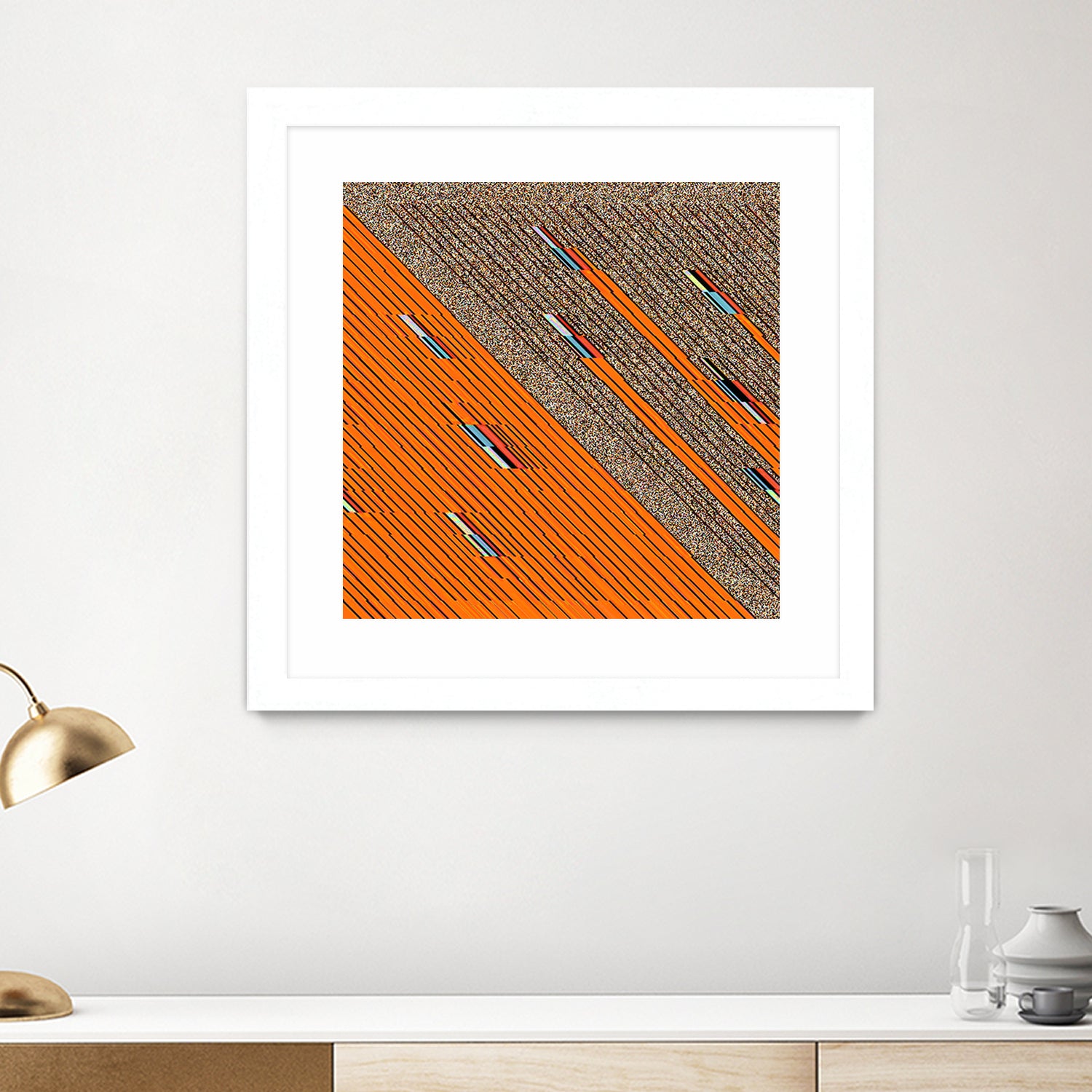 omamatia by vivi melignon on GIANT ART - orange digital painting