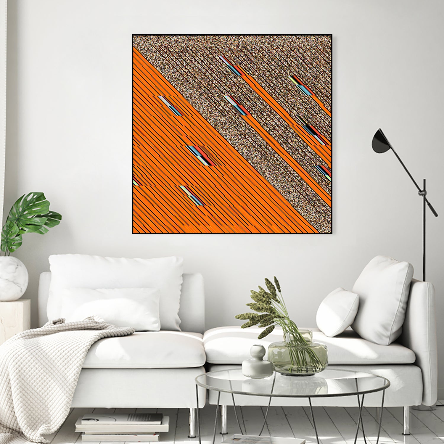 omamatia by vivi melignon on GIANT ART - orange digital painting