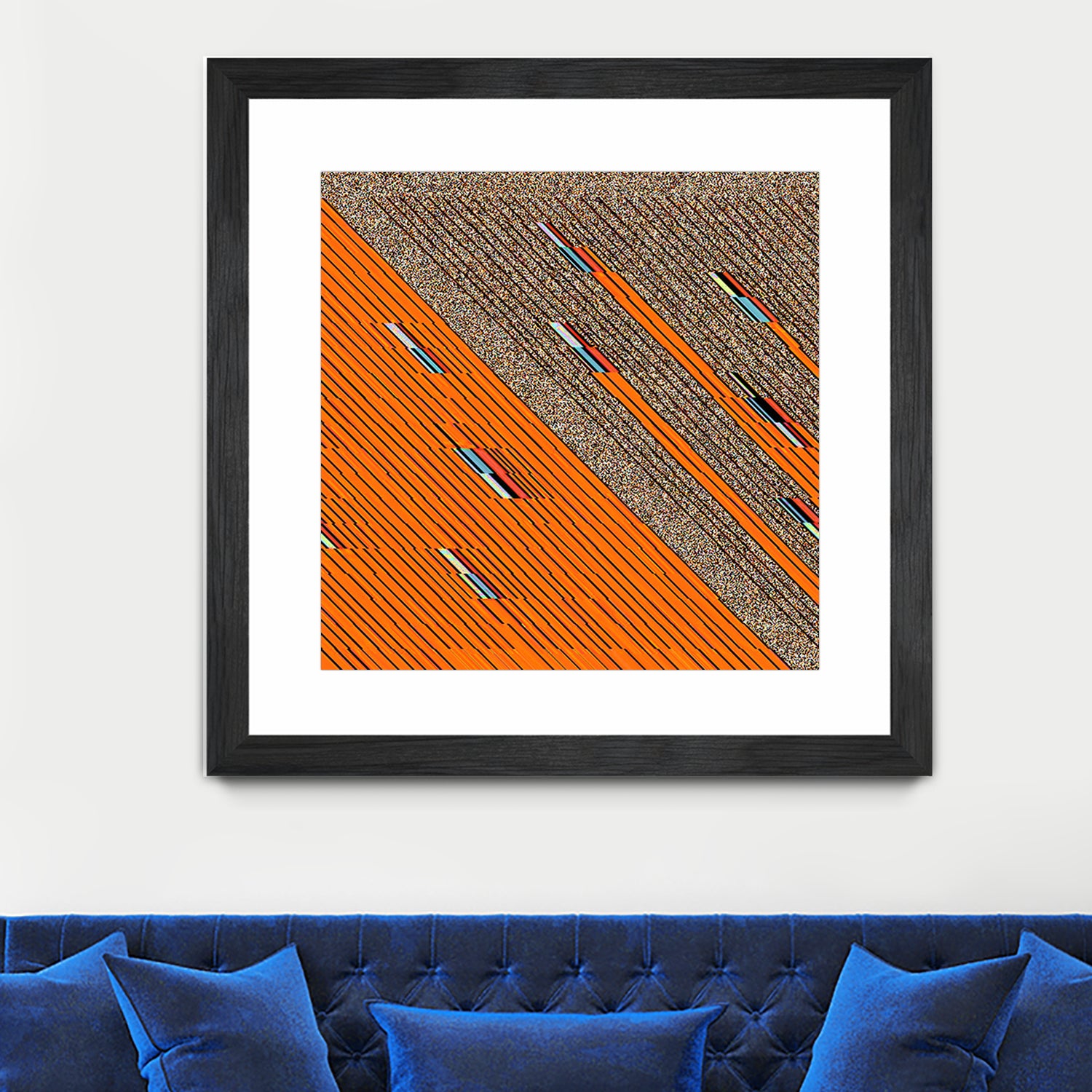 omamatia by vivi melignon on GIANT ART - orange digital painting