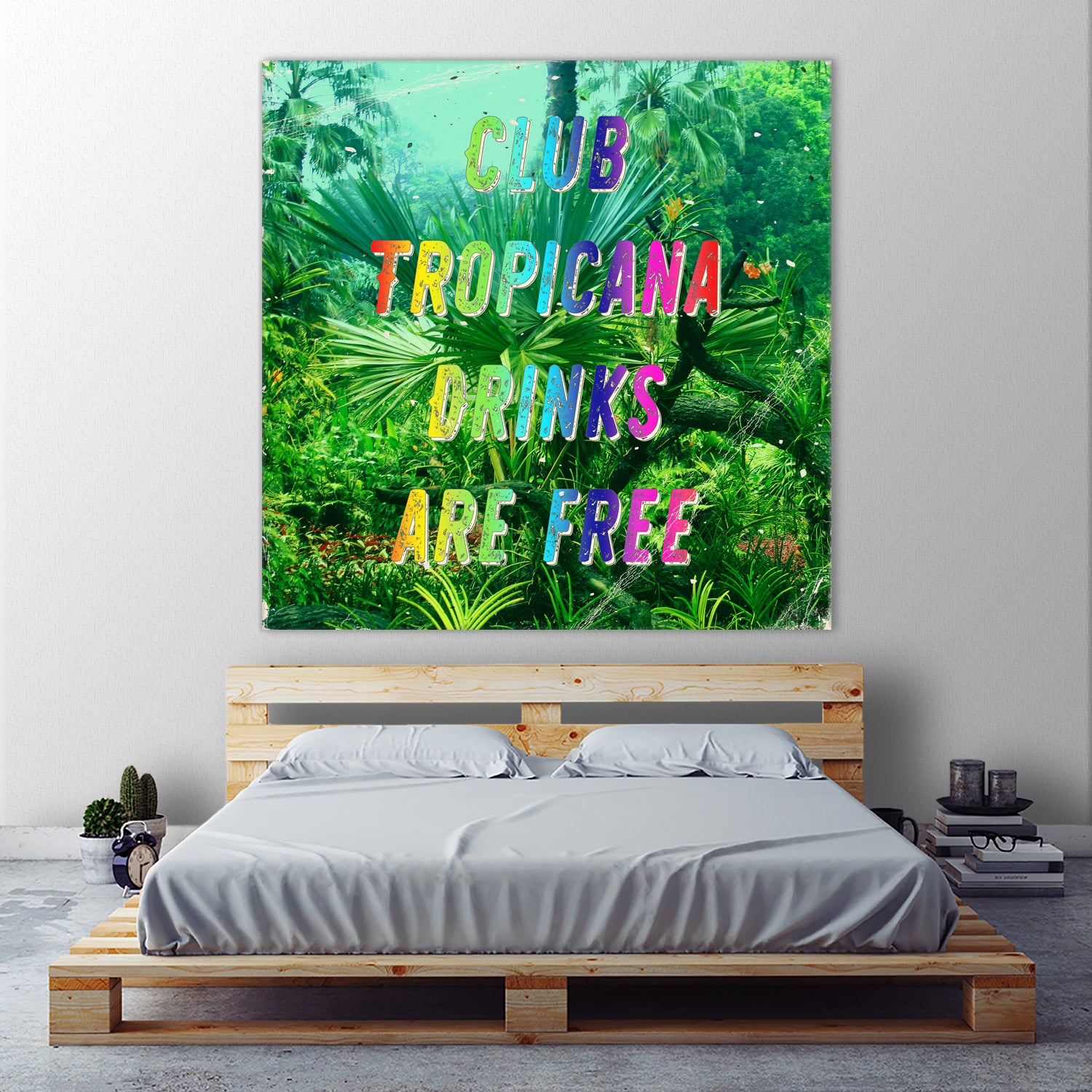 Club Tropicana-#2 by Ralph Frankenberg on GIANT ART - green photo illustration