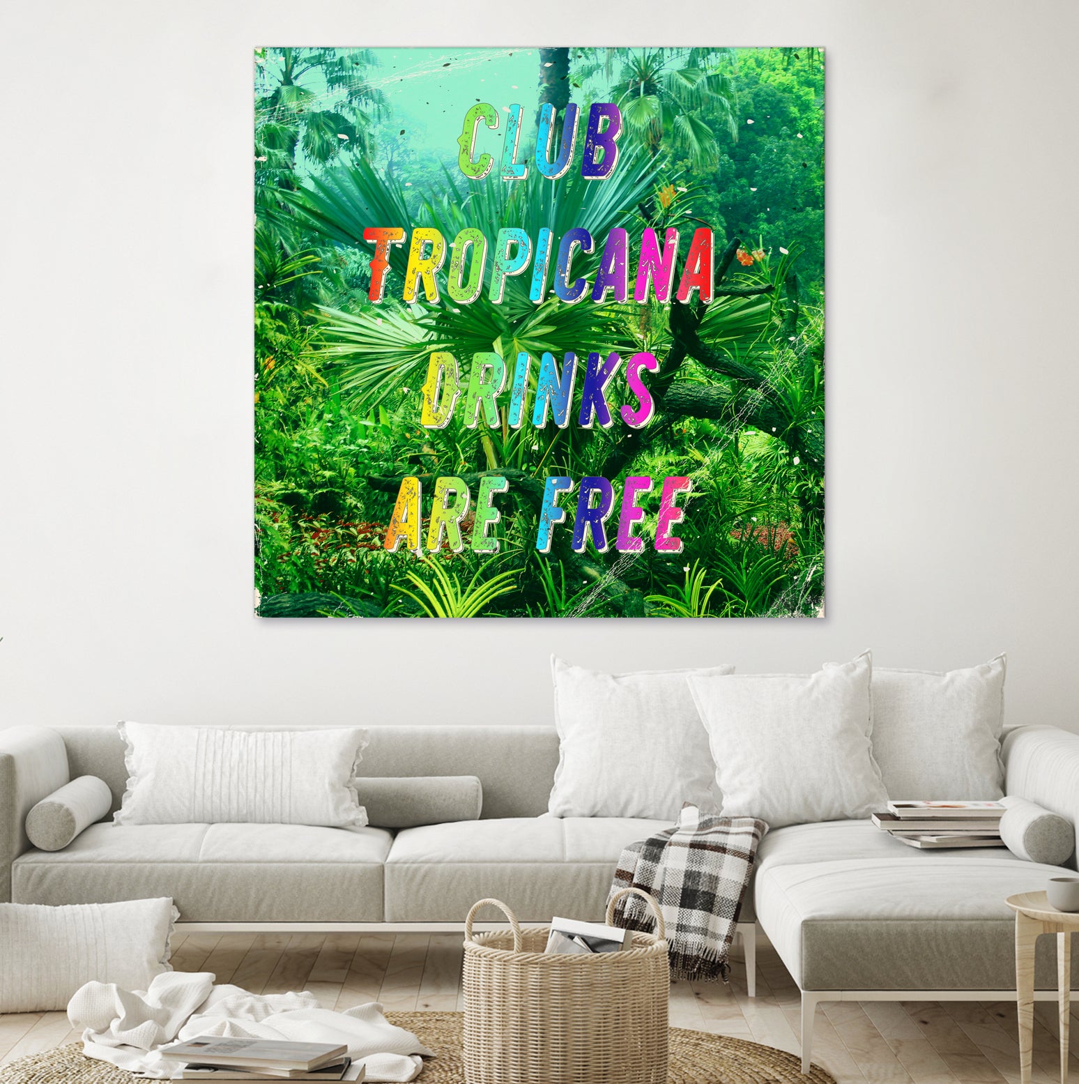 Club Tropicana-#2 by Ralph Frankenberg on GIANT ART - green photo illustration