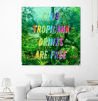 Club Tropicana-#2 by Ralph Frankenberg on GIANT ART - green photo illustration