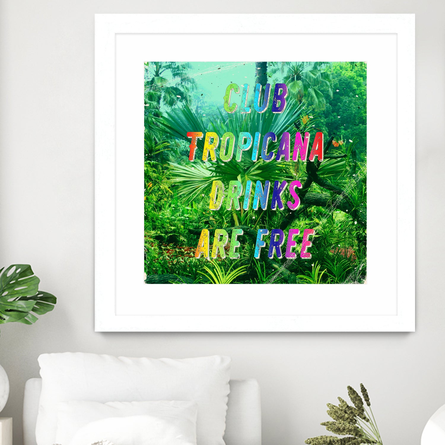 Club Tropicana-#2 by Ralph Frankenberg on GIANT ART - green photo illustration