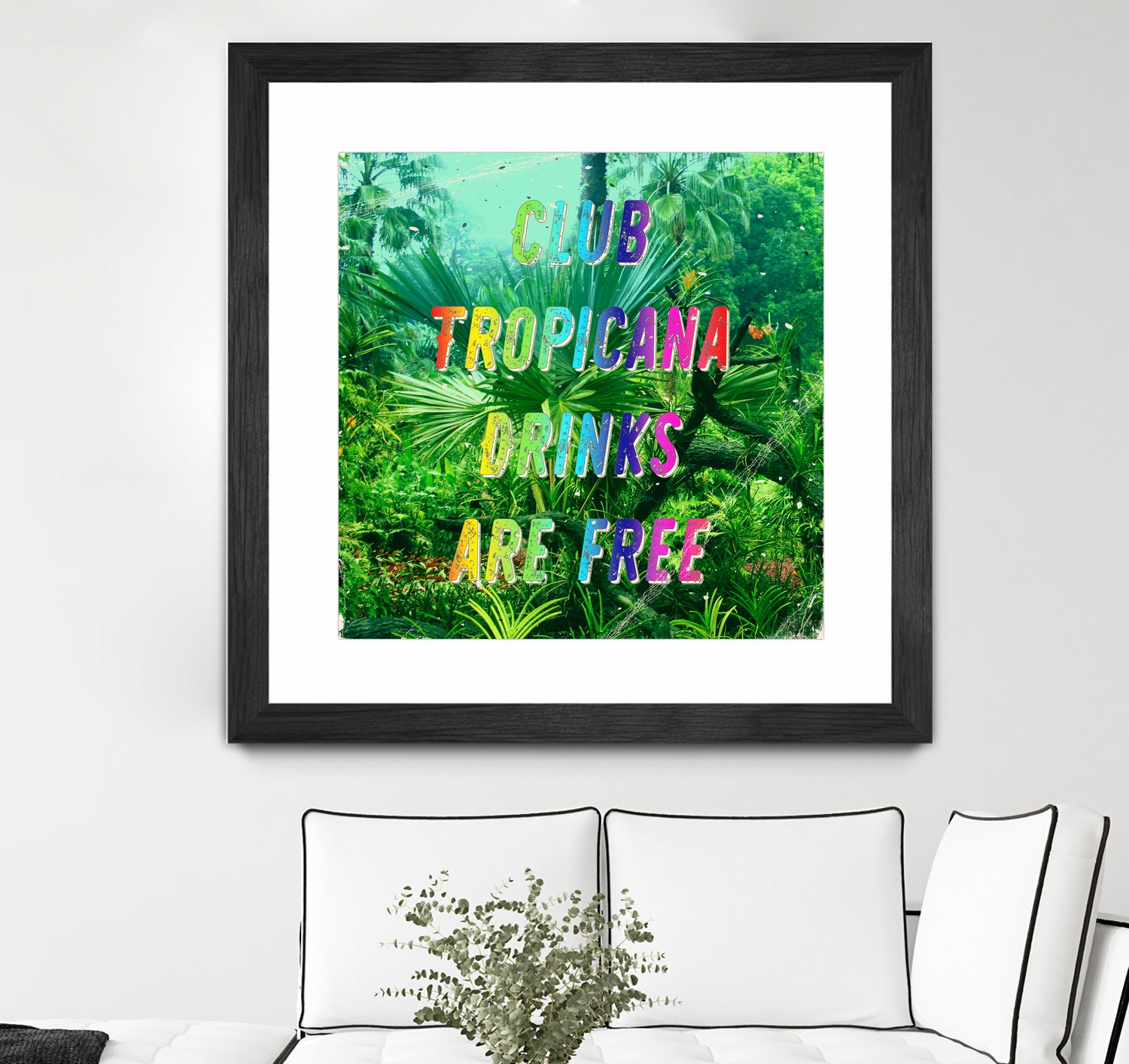 Club Tropicana-#2 by Ralph Frankenberg on GIANT ART - green photo illustration