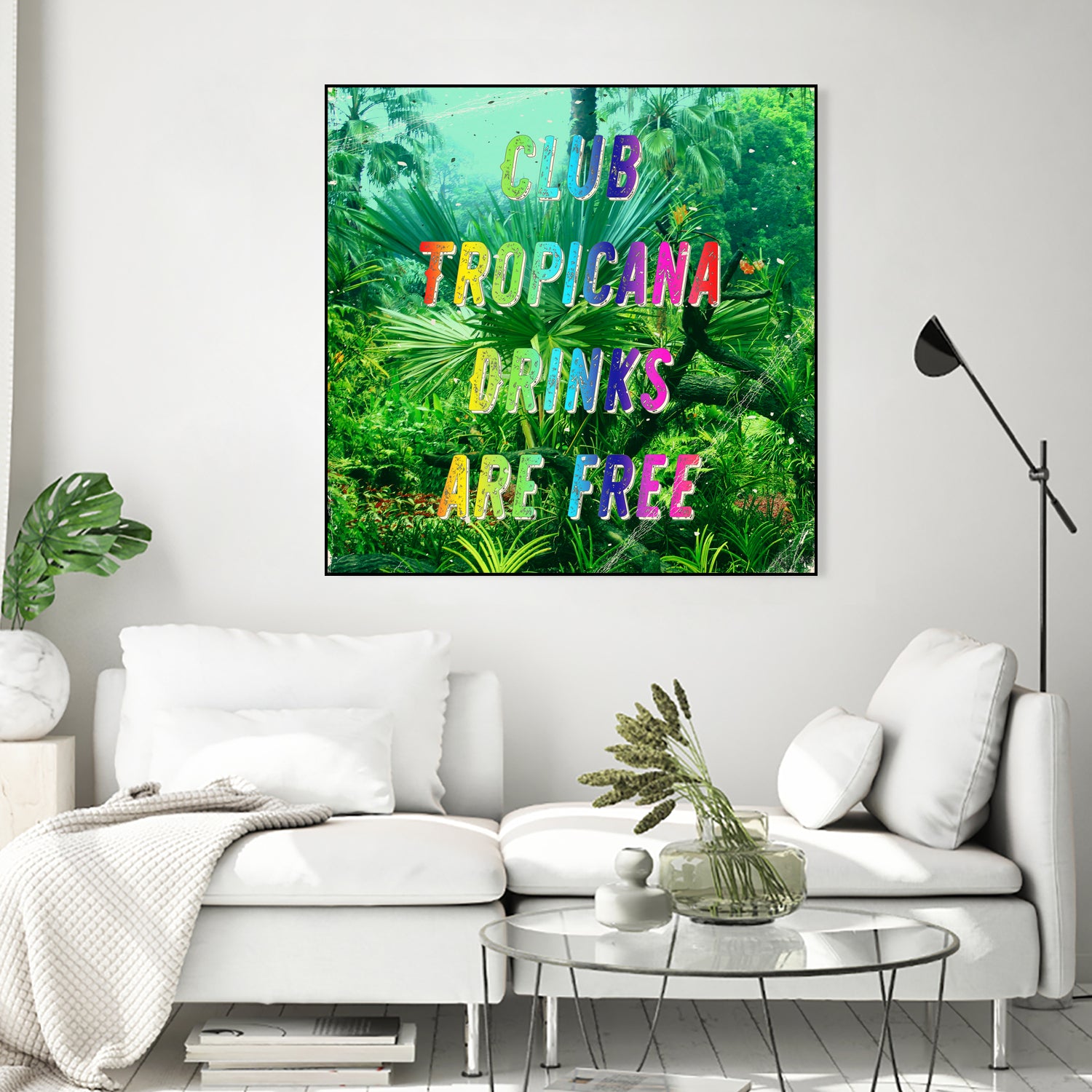 Club Tropicana-#2 by Ralph Frankenberg on GIANT ART - green photo illustration