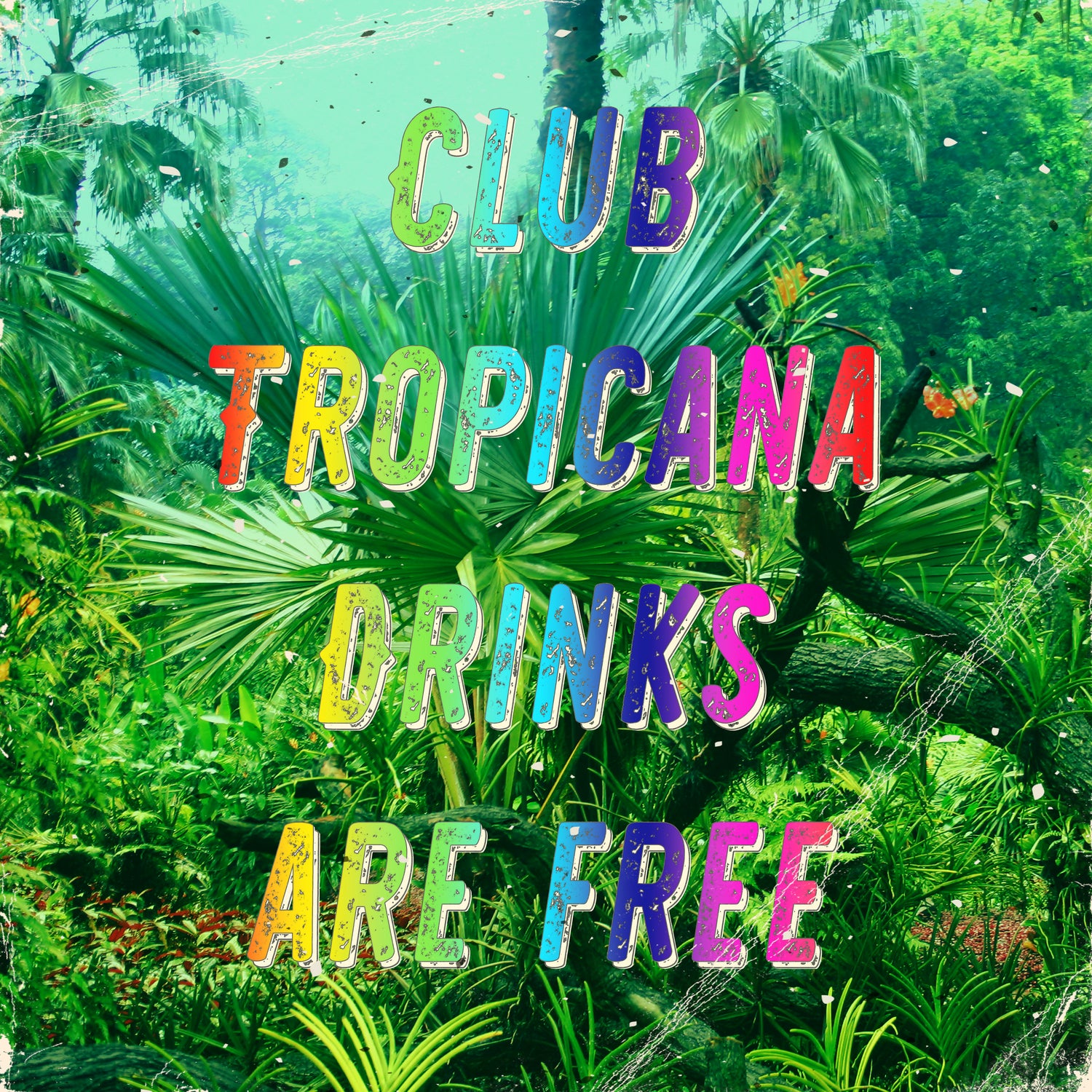 Club Tropicana-#2 by Ralph Frankenberg on GIANT ART - green photo illustration