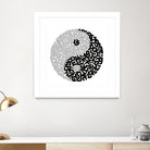 Yin & Yang by Caroline BESSIERES on GIANT ART - black digital drawing