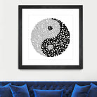 Yin & Yang by Caroline BESSIERES on GIANT ART - black digital drawing