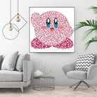 Kirby by Caroline BESSIERES on GIANT ART - pink game design