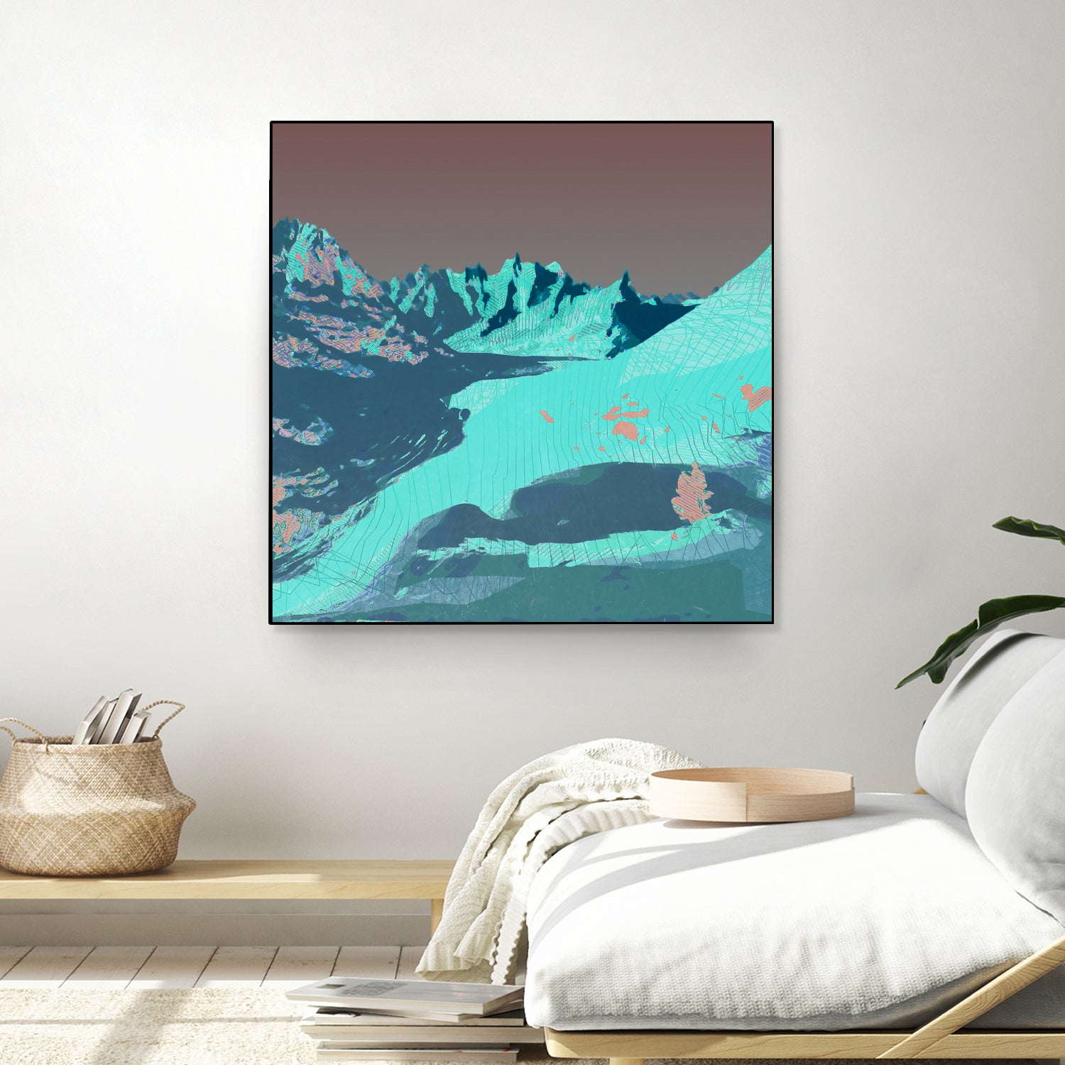 River by Jamison Gish on GIANT ART - blue digital painting