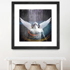 dark rain angel by Vin Zzep on GIANT ART - white photo illustration