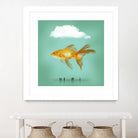 balloon fish by Vin Zzep on GIANT ART - white photo illustration