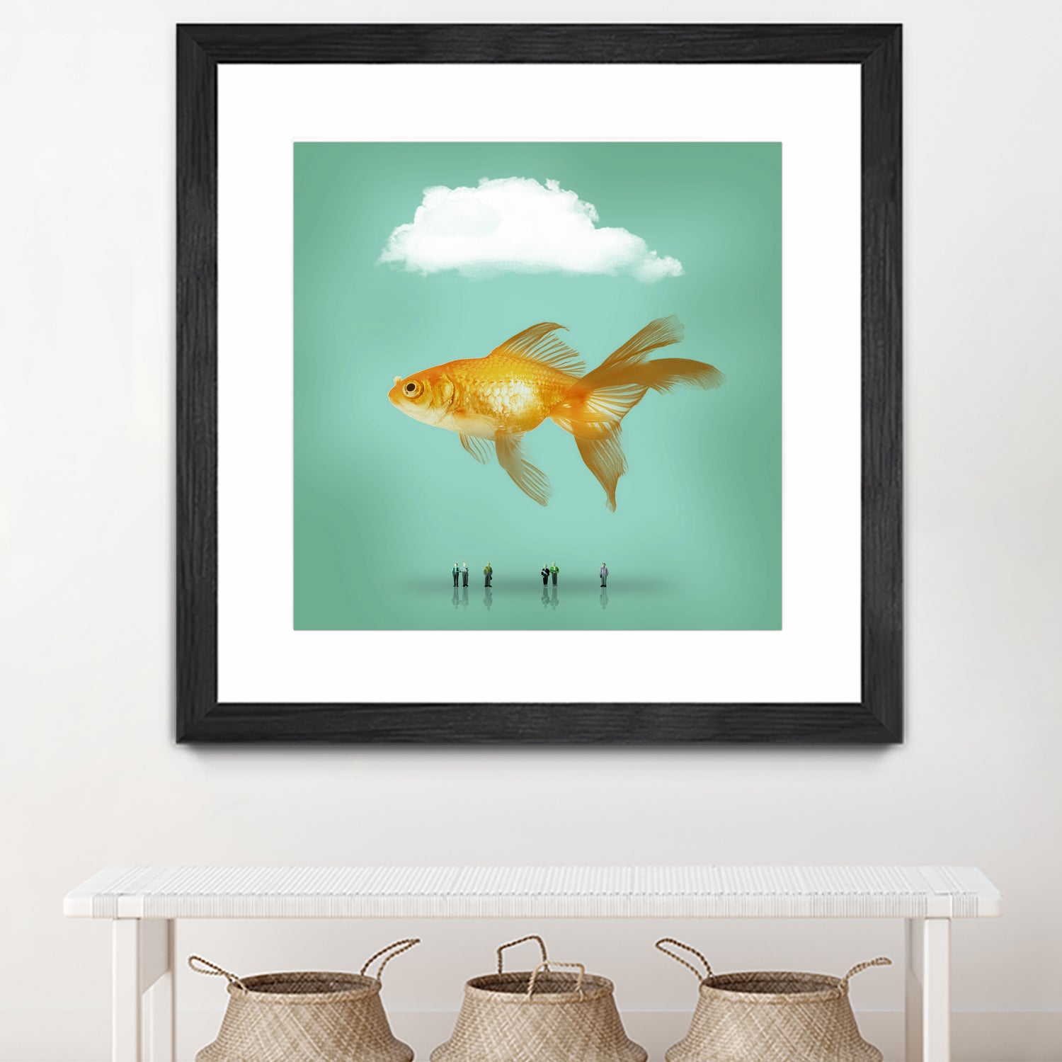 balloon fish by Vin Zzep on GIANT ART - white photo illustration