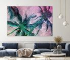 Textured Palms II by Lisa Argyropoulos on GIANT ART - green photo illustration