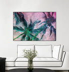 Textured Palms II by Lisa Argyropoulos on GIANT ART - green photo illustration