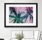 Textured Palms II by Lisa Argyropoulos on GIANT ART - green photo illustration