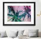 Textured Palms II by Lisa Argyropoulos on GIANT ART - green photo illustration