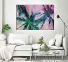 Textured Palms II by Lisa Argyropoulos on GIANT ART - green photo illustration