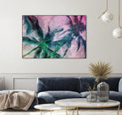 Textured Palms II by Lisa Argyropoulos on GIANT ART - green photo illustration