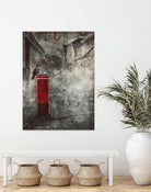 Red Letter Box by Alina Sliwinska on GIANT ART - red mixed media