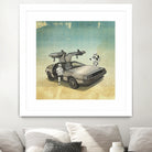 STORMTROOPER IN A DELOREAN II by Vin Zzep on GIANT ART - white digital painting