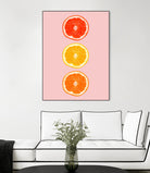 Citrus by Laura Turner on GIANT ART - pink processing/programming