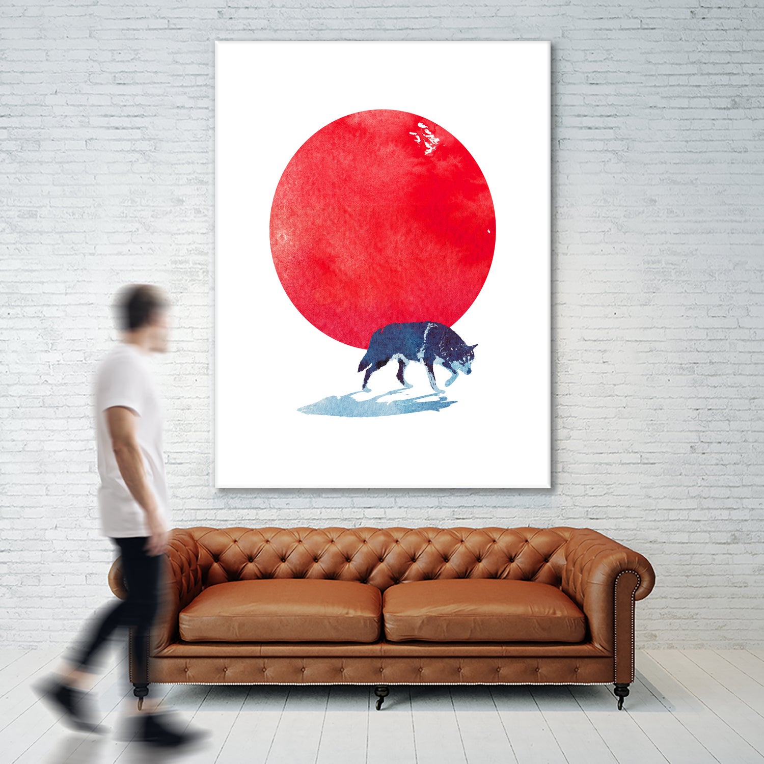 Fear the red by Robert Farkas on GIANT ART - red digital painting