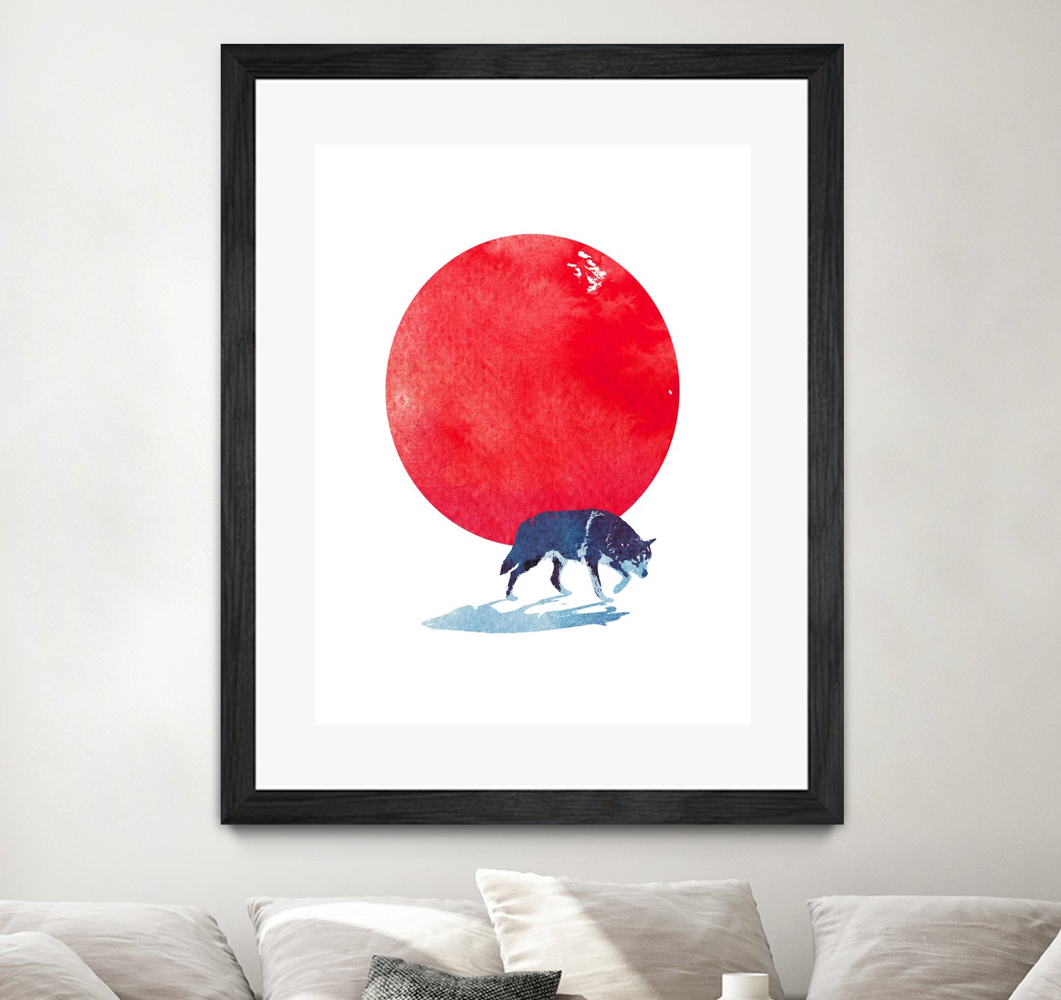 Fear the red by Robert Farkas on GIANT ART - red digital painting