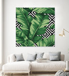 Banana leaf by Paola Morpheus on GIANT ART - green digital painting