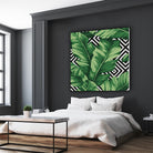 Banana leaf by Paola Morpheus on GIANT ART - green digital painting