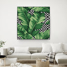 Banana leaf by Paola Morpheus on GIANT ART - green digital painting