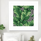 Banana leaf by Paola Morpheus on GIANT ART - green digital painting