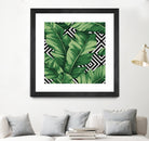 Banana leaf by Paola Morpheus on GIANT ART - green digital painting