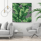 Banana leaf by Paola Morpheus on GIANT ART - green digital painting