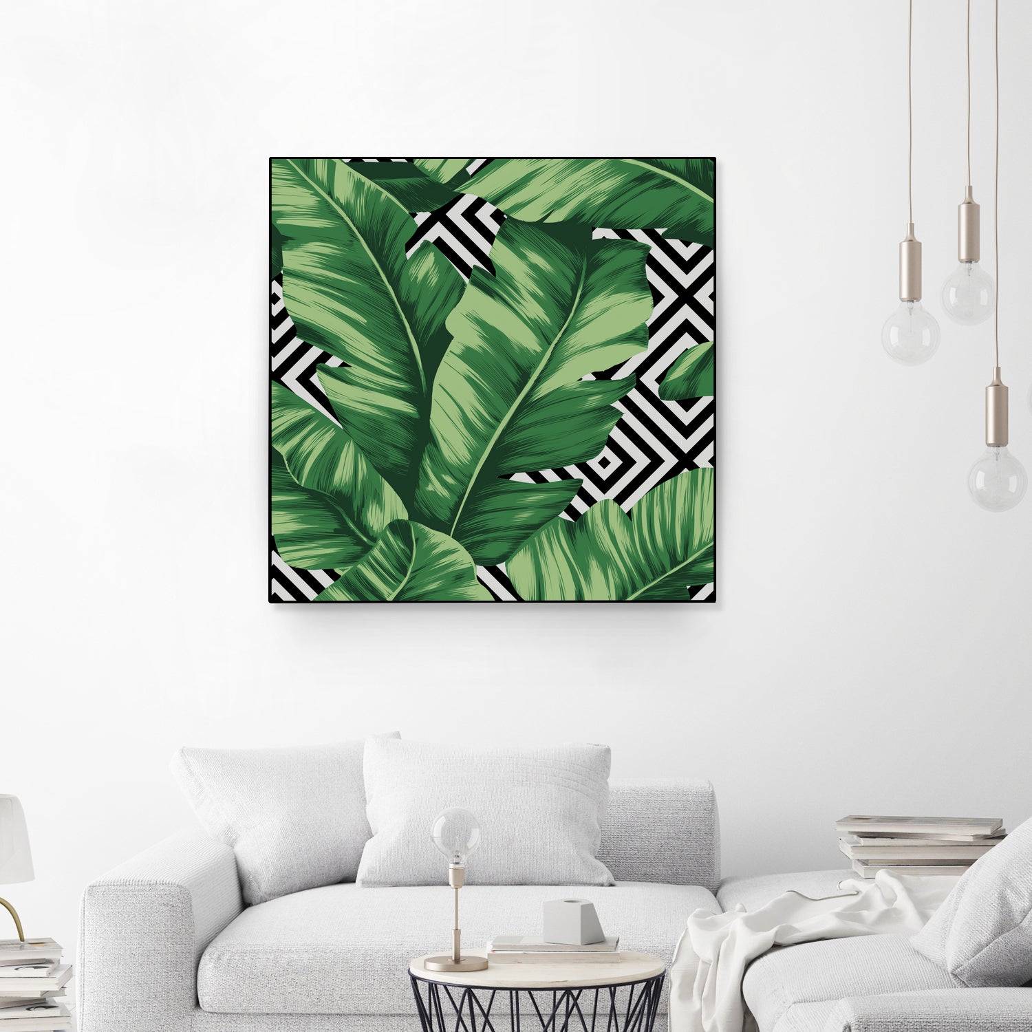 Banana leaf by Paola Morpheus on GIANT ART - green digital painting