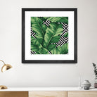 Banana leaf by Paola Morpheus on GIANT ART - green digital painting