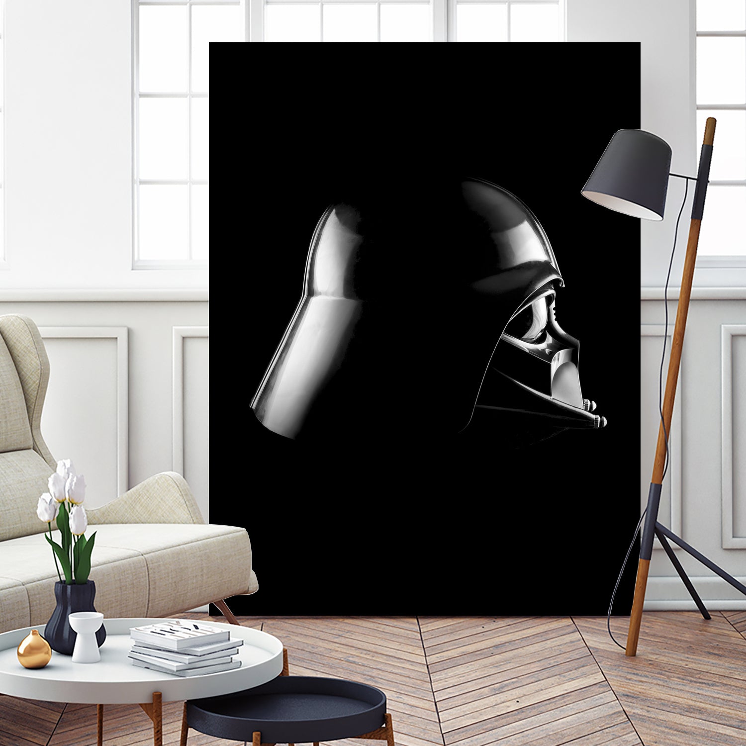 Dark Side - Vader by Paul Hollingworth on GIANT ART - black photo illustration